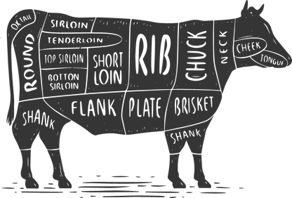 Grass Fed Beef, Half Animal